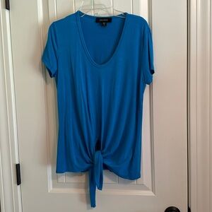 Karen Kane Tie Front Top